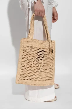 Chloé beżowy Torba `Summer Banana` typu `shopper`