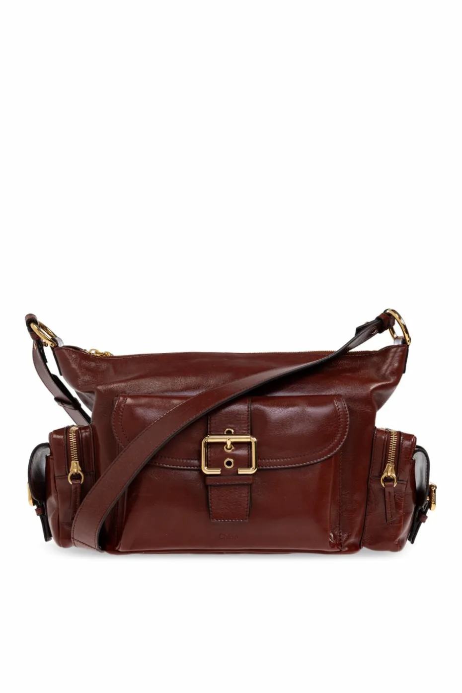 Chloé BORDO Torba do ręki `Camera Medium`