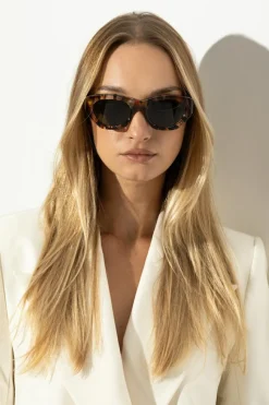 Chloé BRĄZOWY Okulary przeciwsłoneczne
