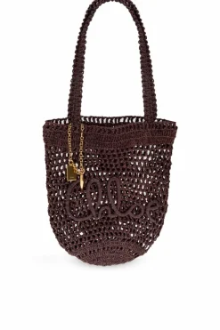 Chloé BRĄZOWY Torba `Summer Banana Small`