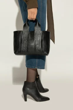 Chloé CZARNY Torba do ręki ‘Woody Small’