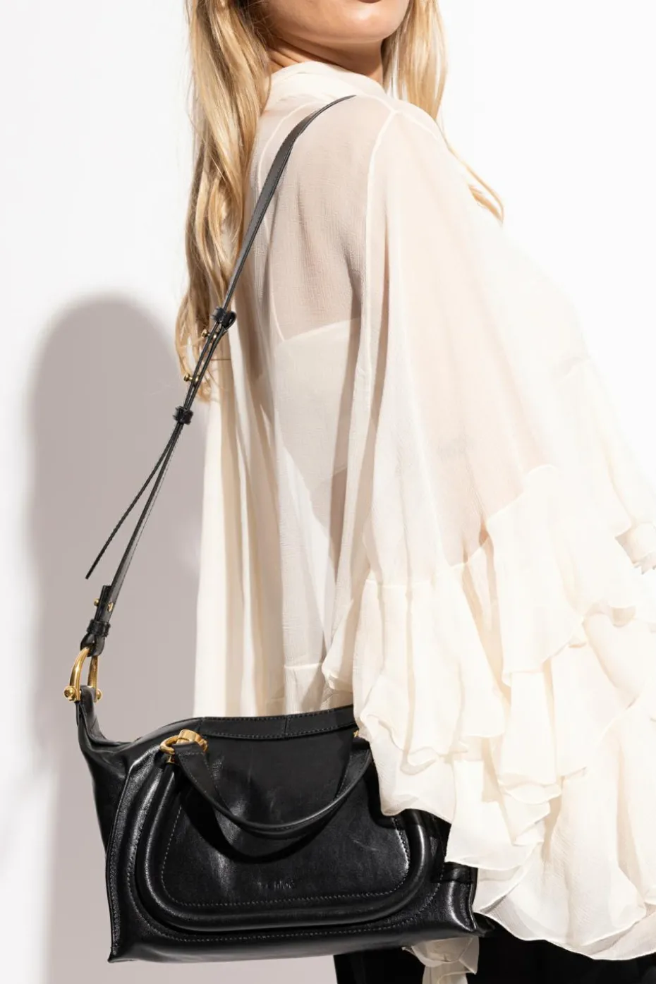 Chloé CZARNY Torba na ramię `Party Small`