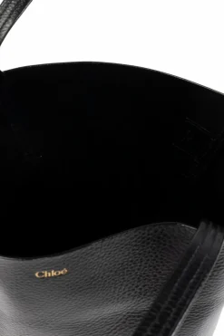 Chloé CZARNY Torba `Spin Medium` typu `shopper`