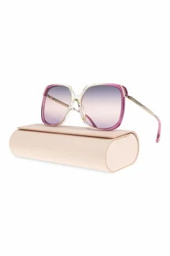 Chloé FIOLETOWY Okulary przeciwsłoneczne