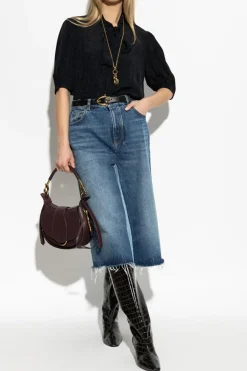 Chloé NIEBIESKI Jeansowe szorty