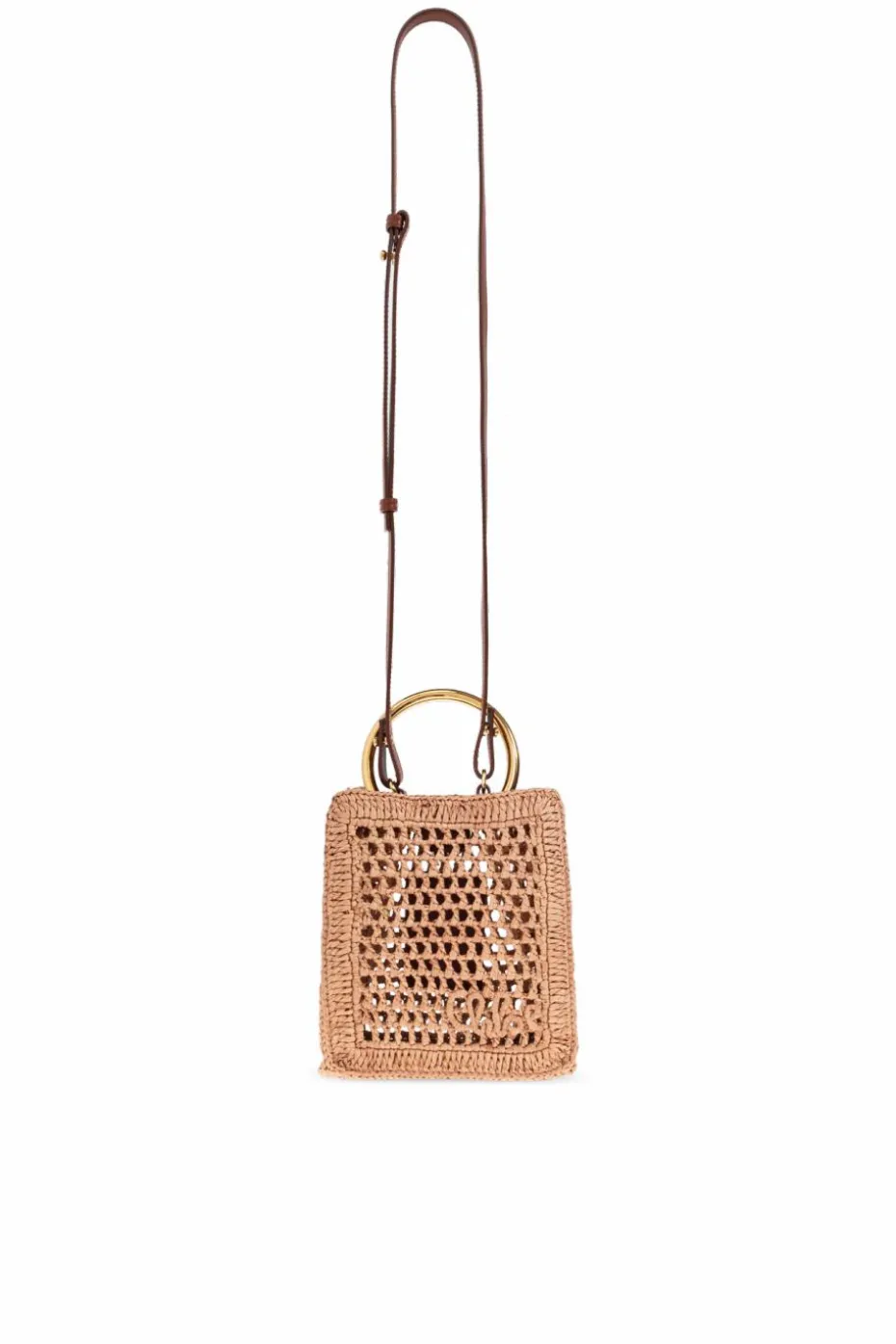 Chloé RÓŻOWY Torba do ręki `Summer Banana Mini`