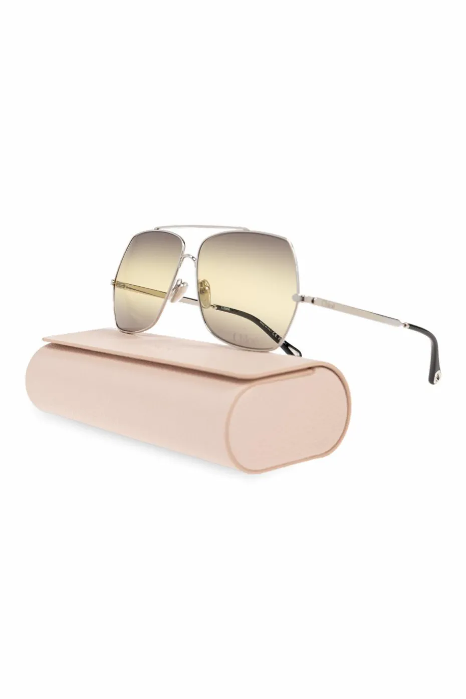 Chloé SREBRNY Okulary przeciwsłoneczne