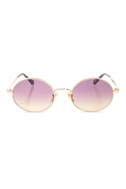Chloé ZŁOTY Okulary przeciwsłoneczne