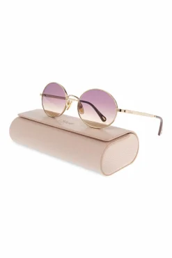 Chloé ZŁOTY Okulary przeciwsłoneczne