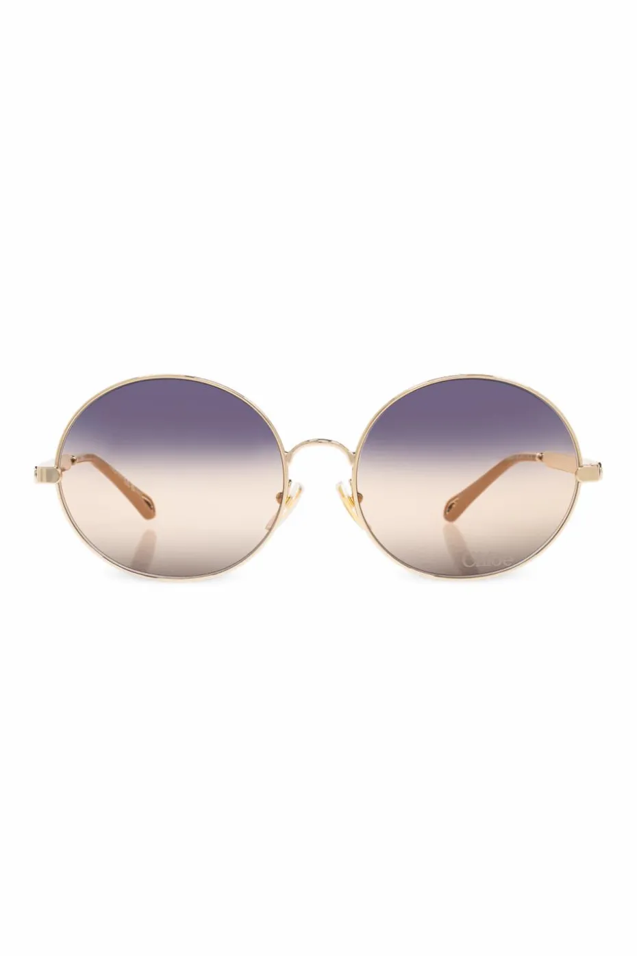 Chloé ZŁOTY Okulary przeciwsłoneczne `Aly`