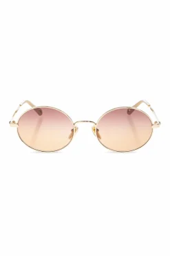 Chloé ZŁOTY Okulary przeciwsłoneczne