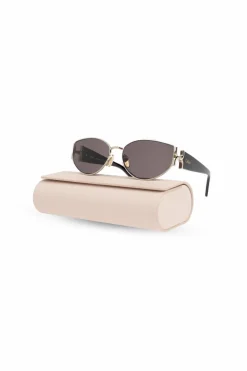 Chloé ZŁOTY Okulary przeciwsłoneczne