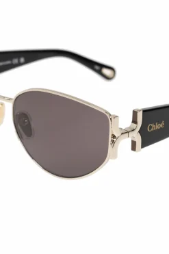 Chloé ZŁOTY Okulary przeciwsłoneczne