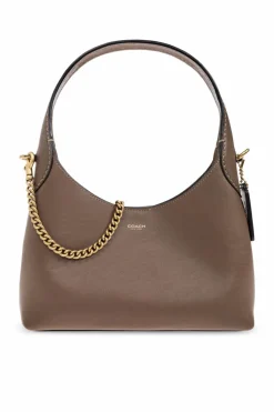 Coach BRĄZOWY Torba do ręki `Brooklyn 23`