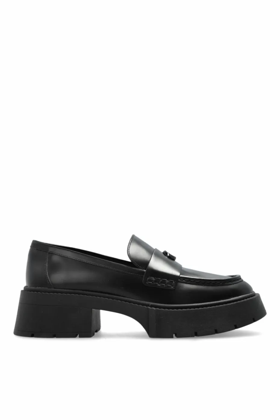 Coach CZARNY Skórzane buty `Leach`