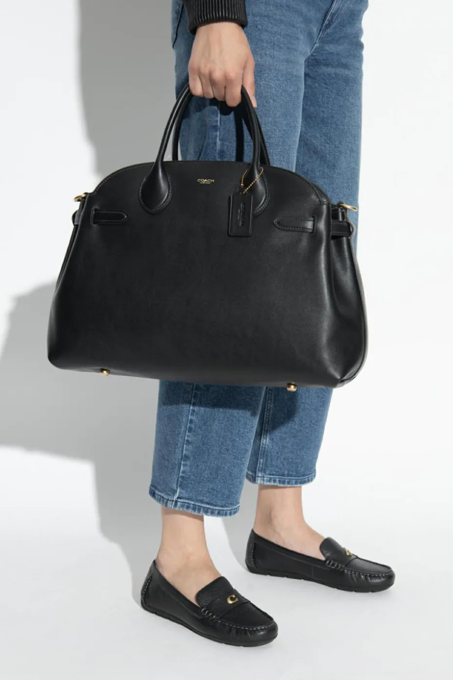Coach CZARNY Torba do ręki `Empire Carryall 40`