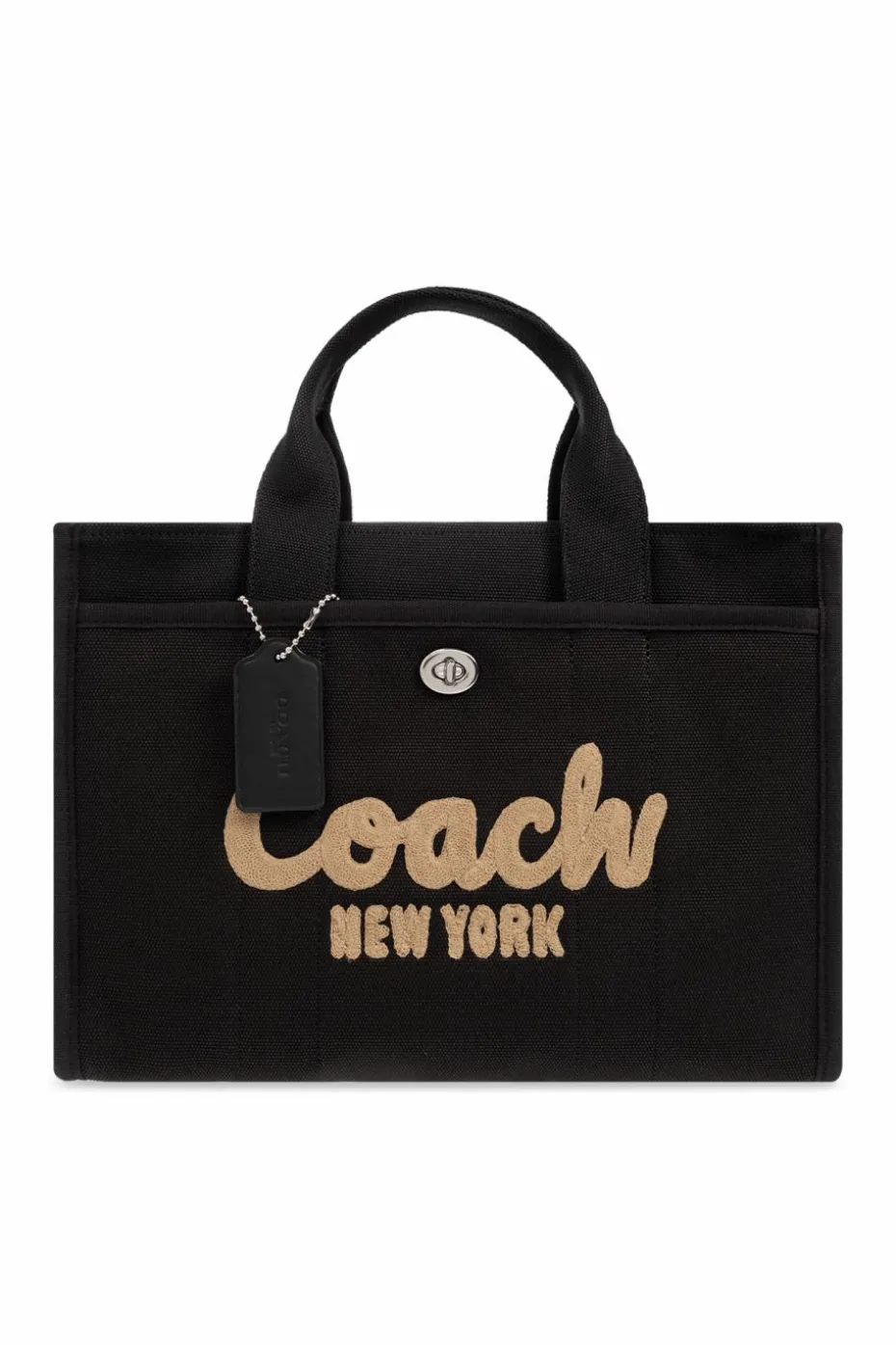 Coach CZARNY Torba typu ‘shopper’ z logo