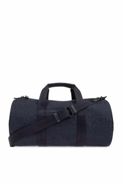Coach GRANATOWY Torba podręczna `Theo`