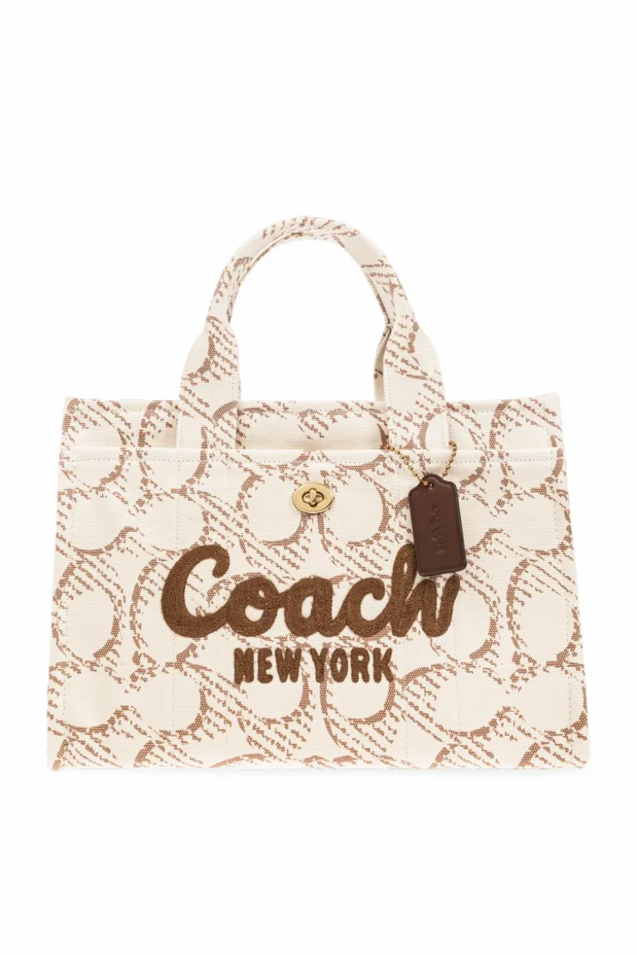 Coach kremowy Torba typu `shopper`