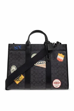 Coach SZARY Torba typu `shopper`
