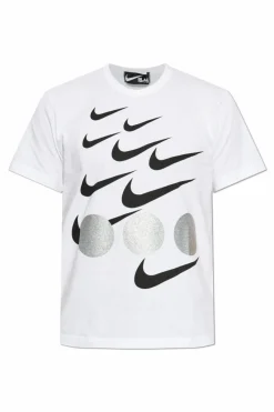 Comme des Garçons Black BIAŁY Comme des Garcons Black x Nike