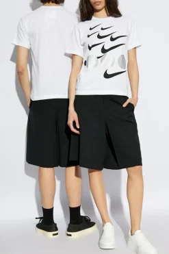 Comme des Garçons Black BIAŁY Comme des Garcons Black x Nike
