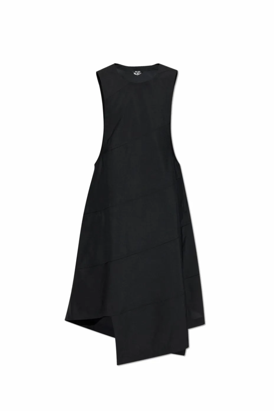 Comme des Garçons Black CZARNY Wełniana sukienka