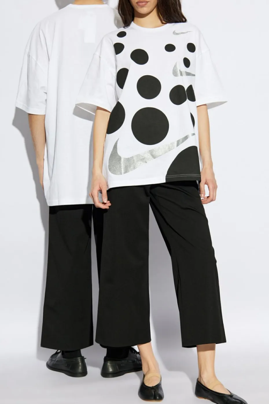 Comme des Garçons Black CZARNY Spodnie z kieszeniami