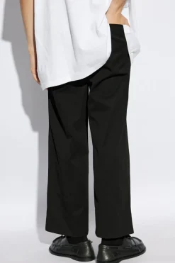 Comme des Garçons Black CZARNY Spodnie z kieszeniami