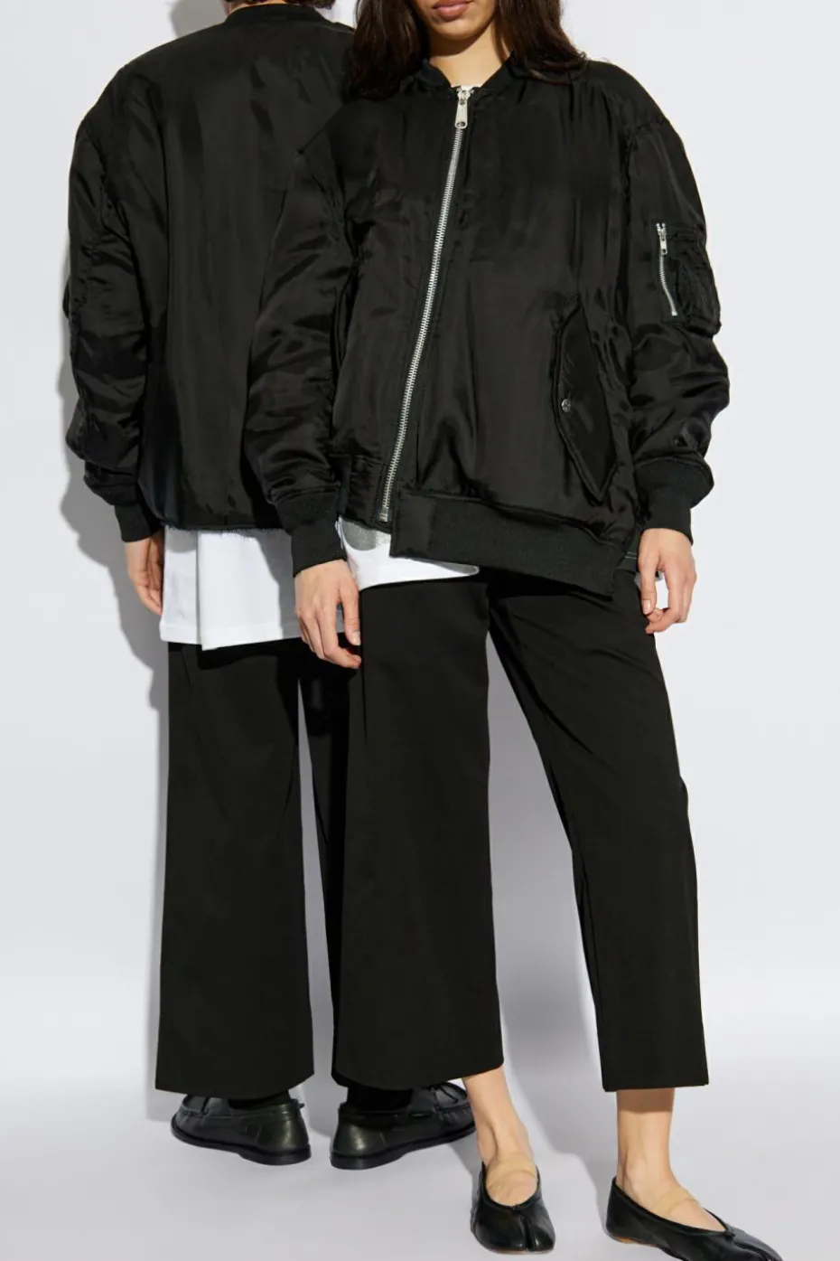 Comme des Garçons Black CZARNY Ocieplana kurtka