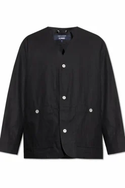 Comme des Garçons Homme Plus CZARNY Kurtka z kieszeniami