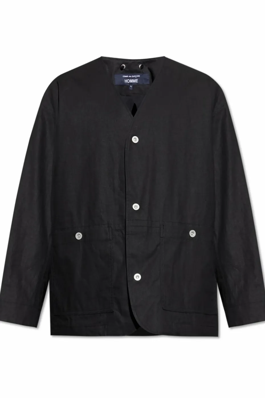Comme des Garçons Homme Plus CZARNY Kurtka z kieszeniami
