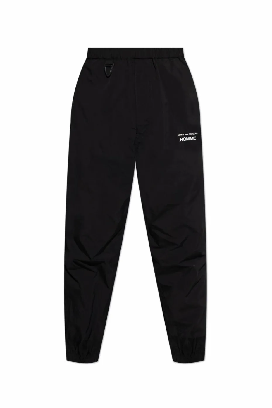 Comme des Garçons Homme Plus CZARNY Spodnie z logo