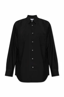 Comme des Garçons Shirt CZARNY Koszula z kieszenią