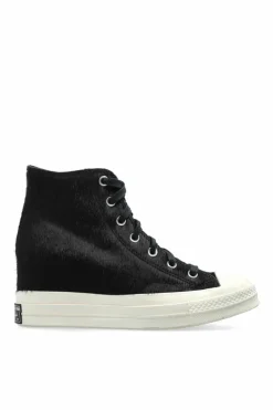 Converse CZARNY Buty sportowe `A12561C` na koturnie