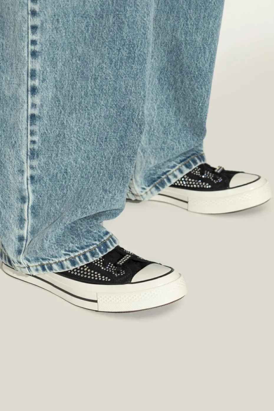 Converse CZARNY CONVERSE x SWAROVSKI