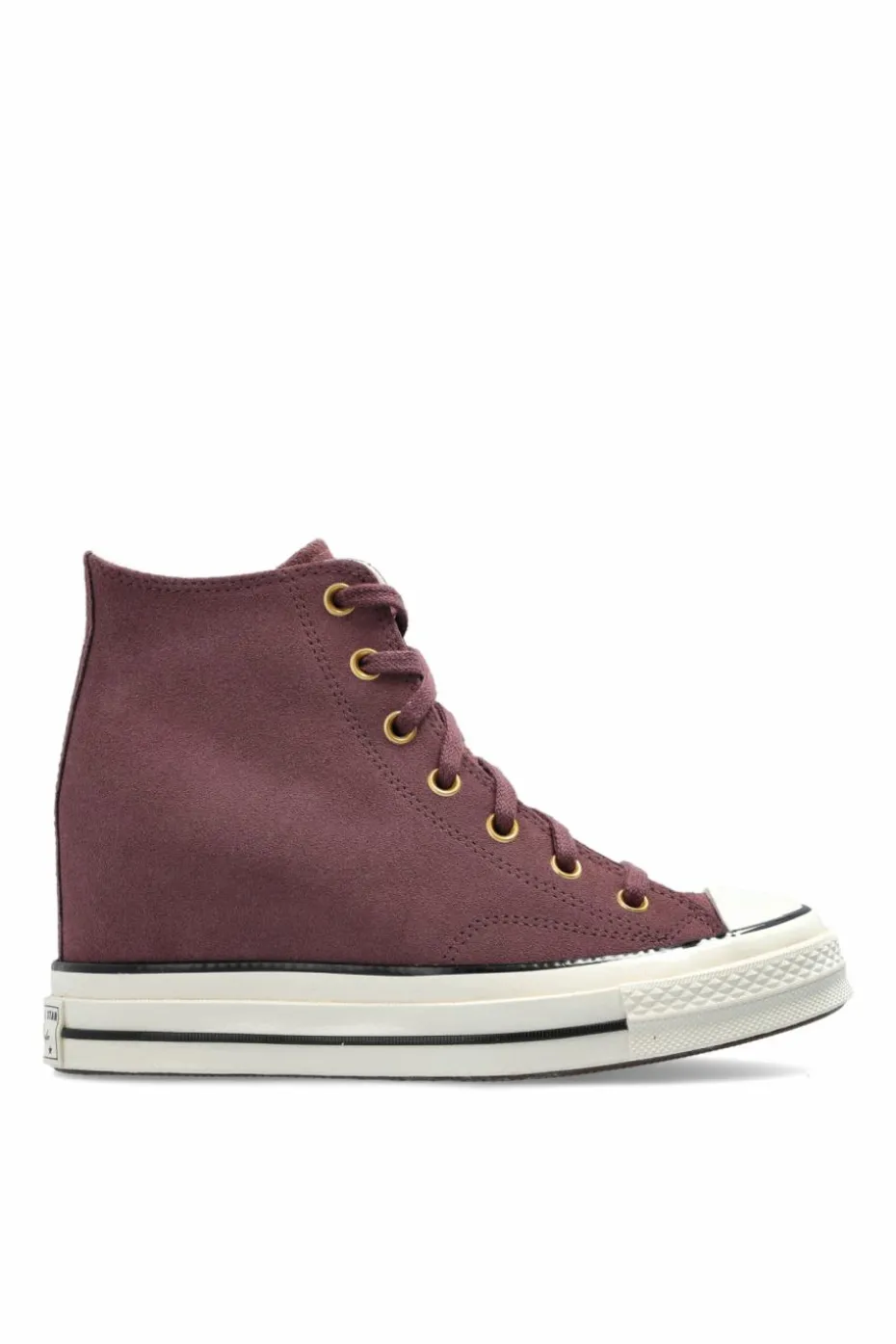 Converse FIOLETOWY Buty sportowe na koturnie ‘Chuck 70’