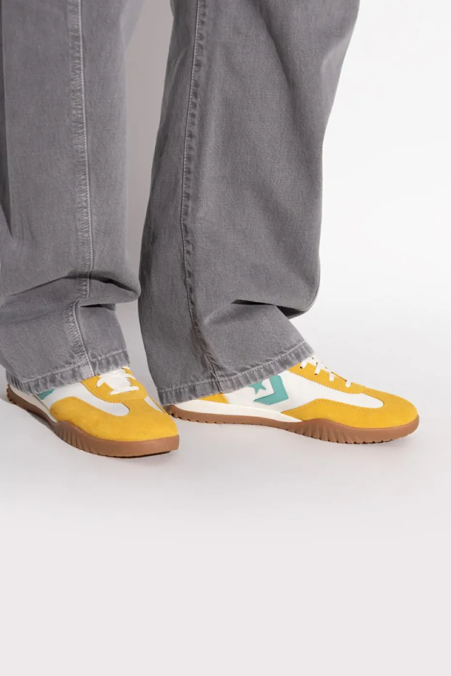 Converse ŻÓŁTY Buty sportowe `Run Star Trainer OX`