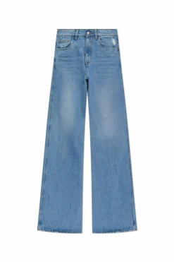 Coperni NIEBIESKI Jeansy z efektem `vintage`