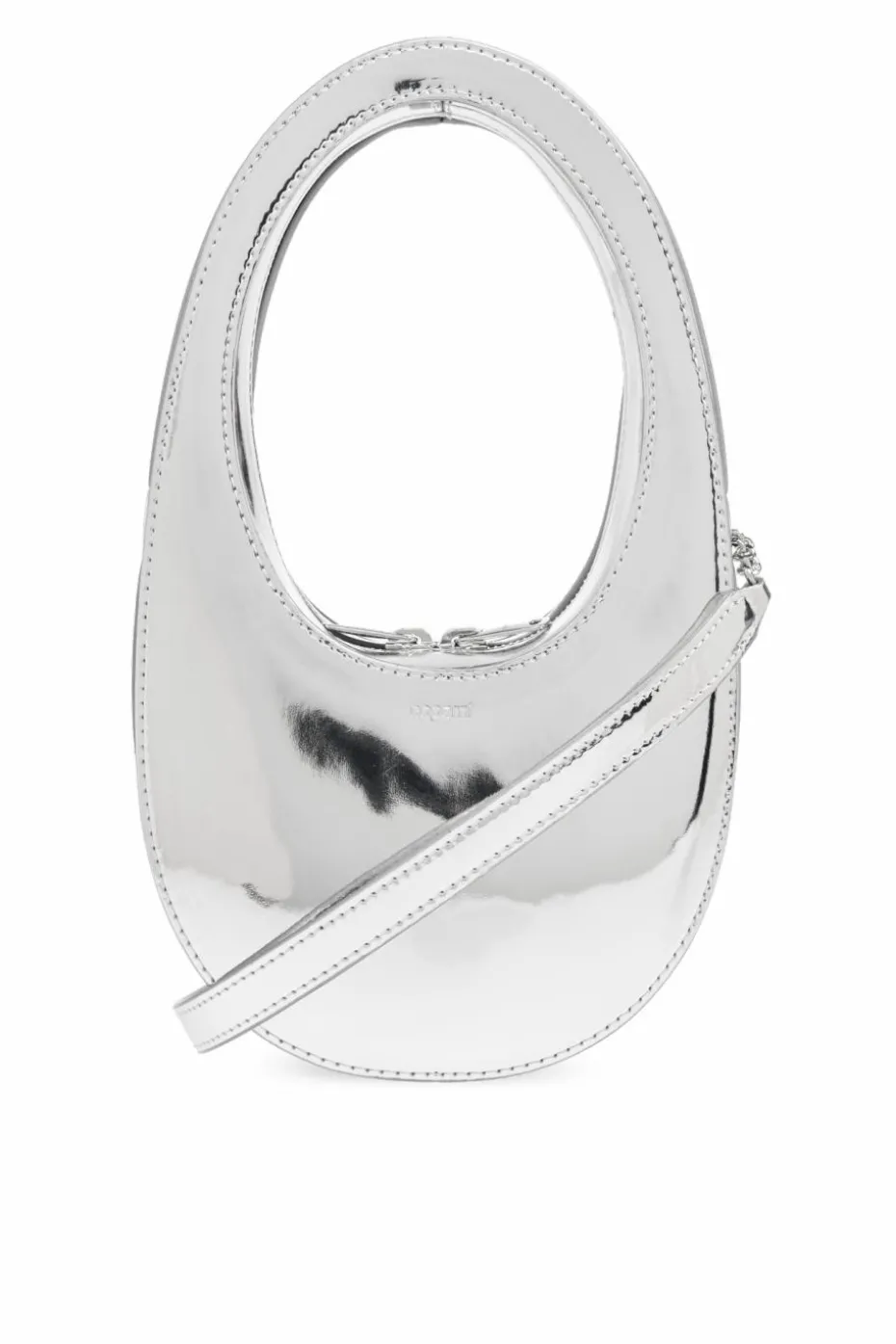 Coperni SREBRNY Torba do ręki `Swipe Mini`