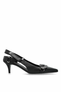 Courrèges CZARNY Buty na obcasie