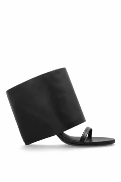 Courrèges CZARNY Skórzane buty `Oblique`