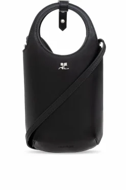 Courrèges CZARNY Torba `Slim Holy`