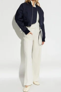 Courrèges GRANATOWY Kurtka typu `bomber`