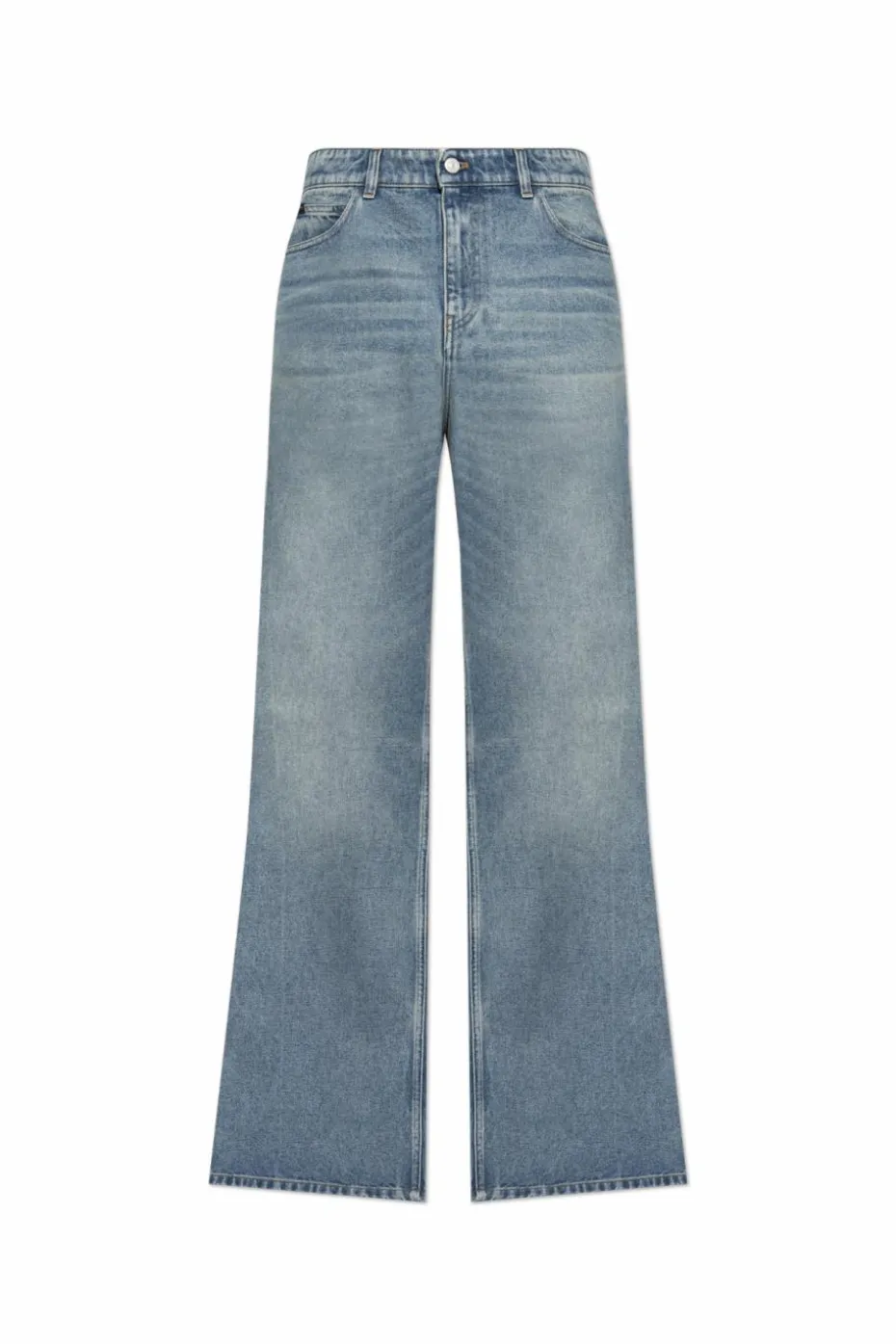 Courrèges NIEBIESKI Jeansy z logo