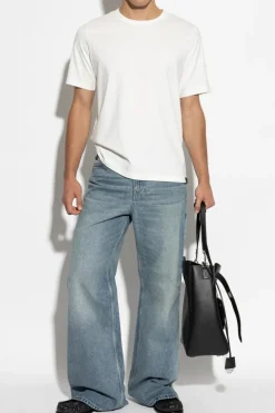 Courrèges NIEBIESKI Jeansy z logo