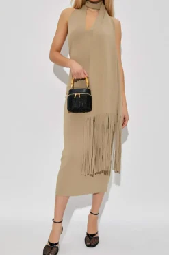 Cult Gaia beżowy Sukienka `Caia`