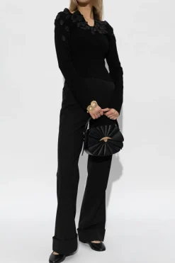 Cult Gaia CZARNY Top `Livie`