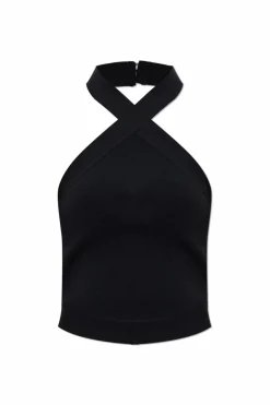Cult Gaia CZARNY Top `Louisa`