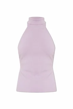 Cult Gaia FIOLETOWY Top `Wake`
